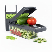 PrepHaus ChopMate™ – Vegetable Chopper | Easy Veggie Slicer & Food Dicer for Fast Meal Prep