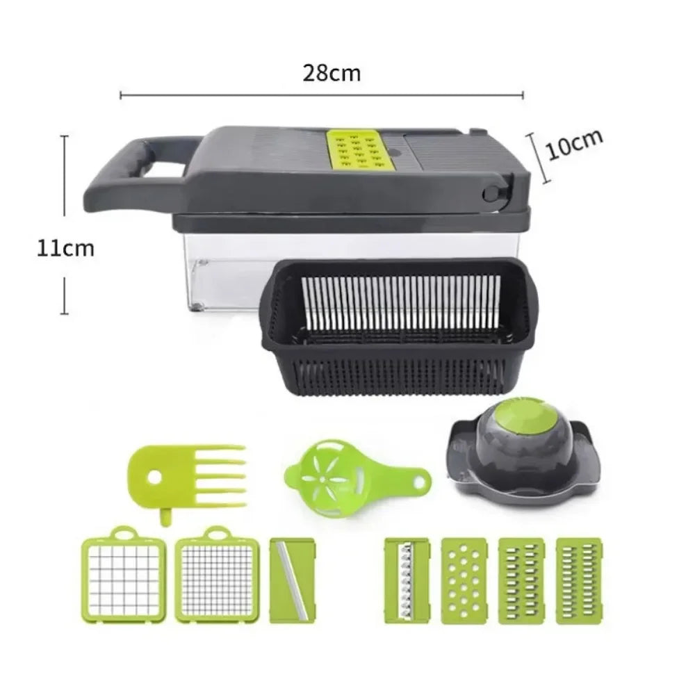 PrepHaus ChopMate™ – Vegetable Chopper | Easy Veggie Slicer & Food Dicer for Fast Meal Prep