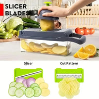 PrepHaus ChopMate™ – Vegetable Chopper | Easy Veggie Slicer & Food Dicer for Fast Meal Prep