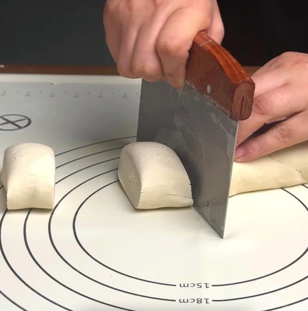 PrepHaus Dough Bench Scraper & Cutter – Perfect for Baking & Food Prep