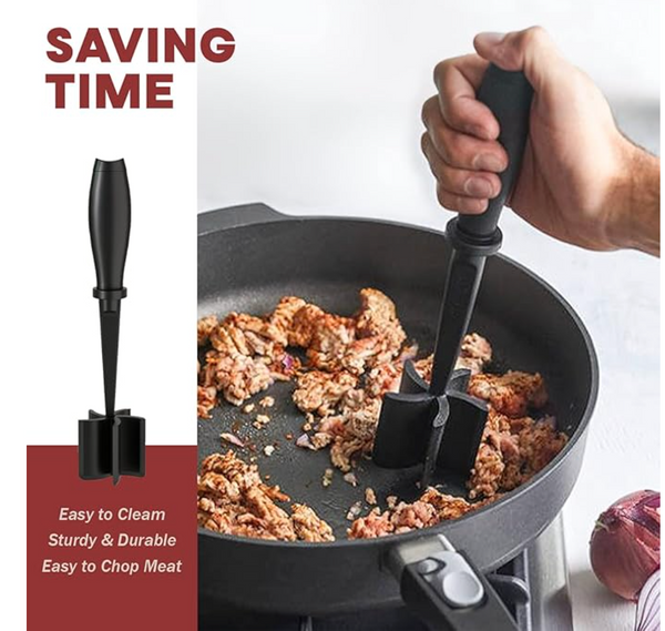 PrepHaus Meat Smasher – Evenly Cook & Tenderize Like a Chef