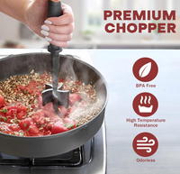 PrepHaus Meat Smasher – Evenly Cook & Tenderize Like a Chef